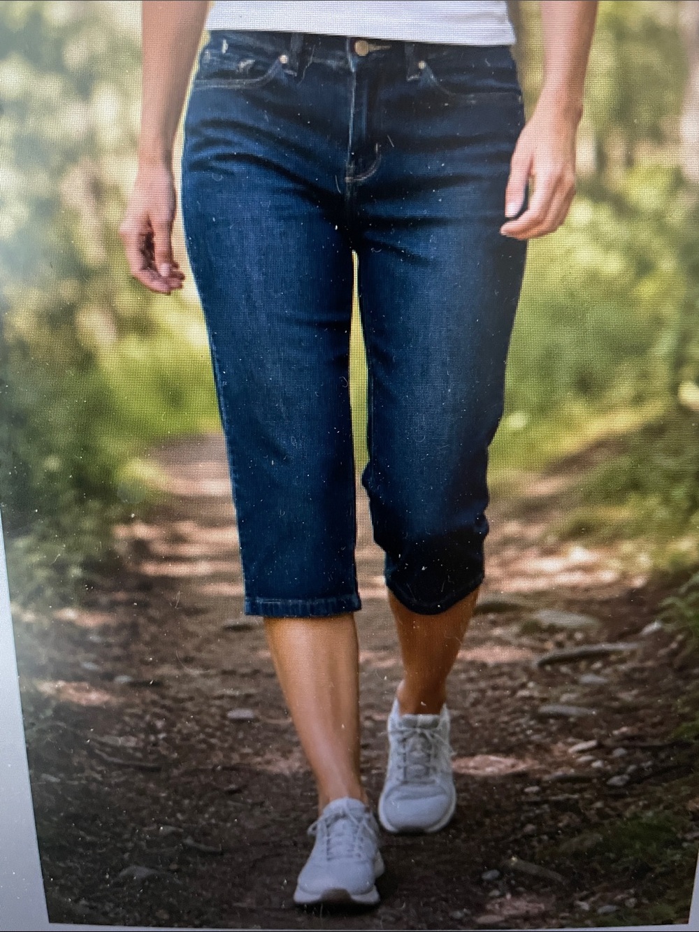 Lee Women's Relaxed Fit Capri Jean 16